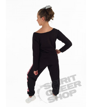 Mikina s velkým výstřihem I Sparkle