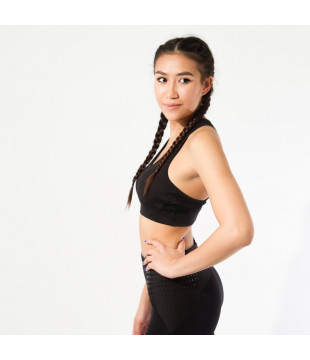 sportovní podprsenka Lakritz Black