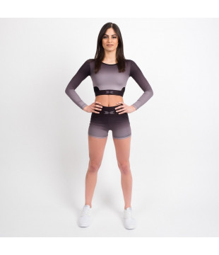Sportovní kraťasy Black Ombré