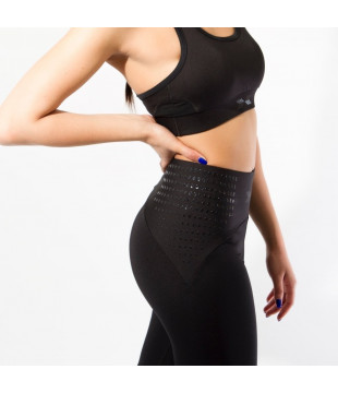 Sportovní legíny Lakritz Black