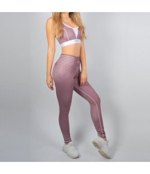 Sportovní legíny Berry Chocolate
