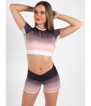 Flex Waist Shorts Smoky Pearl