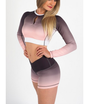 Flex Waist Shorts Smoky Pearl