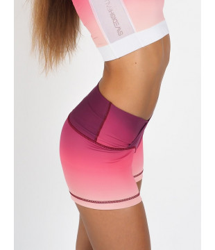 Kraťasy Flex Waist Berry Flame