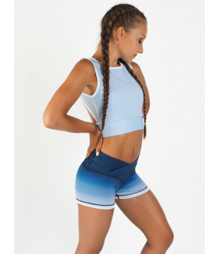 Flex Waist Shorts Ocean Vibes
