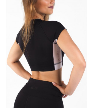 Crop Top Short Mystical Moon