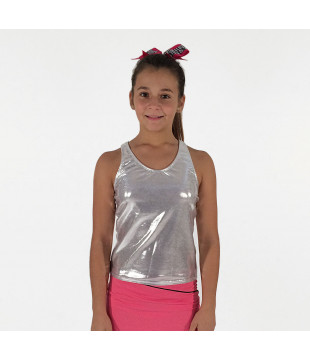 Glossy Metallic Top