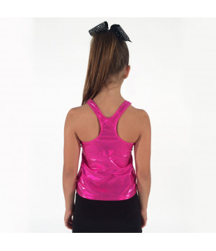Glossy Metallic Top
