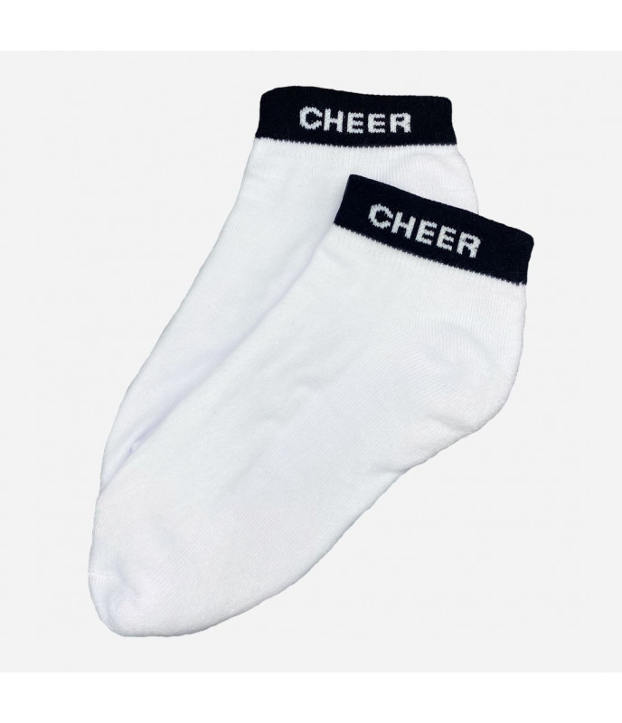 Socks with the inscription CHEER
