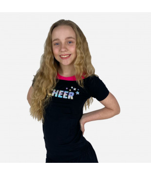 Dětské tričko Duo - Cheer s hvězdičkami