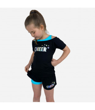 Dětské tričko Duo - Cheer s hvězdičkami