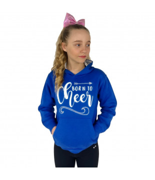 Modrá mikina Born To Cheer dětská