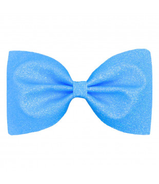 Simple bow-tie glitter cheer bow