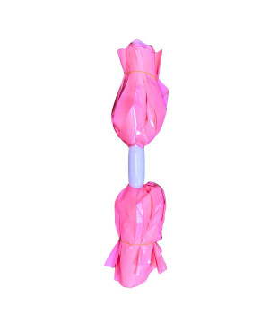Pompony Plastic Light M - světle růžová