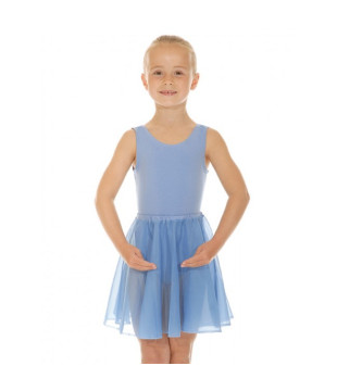 Children’s Circular Chiffon Skirt – Light Blue