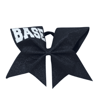 Glitter Cheer Bow BASE - glitter print