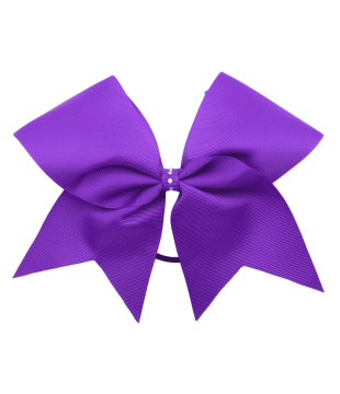 Large cheer bow with Rhinestones at the center