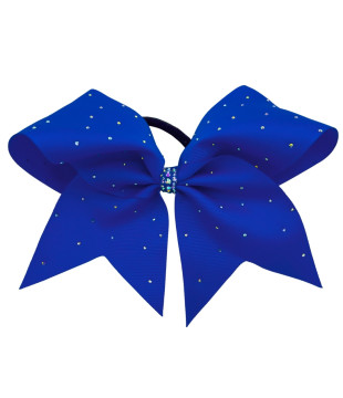 Large cheer bow with Rhinestones and middle decor