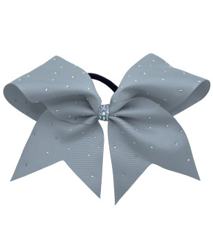 Large cheer bow with Rhinestones and middle decor