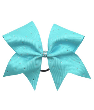 Large cheer bow with Rhinestones and middle decor
