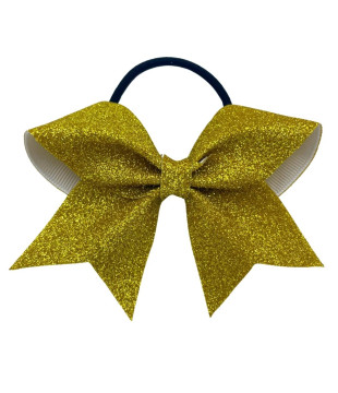 Small glitter cheer bow