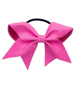 Small glitter cheer bow