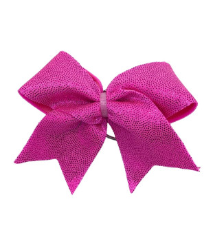 Mini cheer shiny bow - keychain