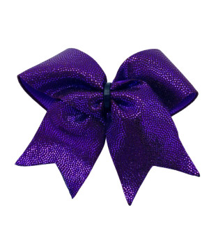 Mini cheer shiny bow - keychain
