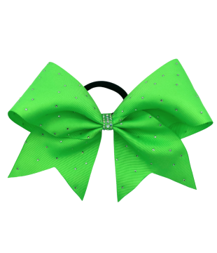 Large cheer bow with Rhinestones and middle decor