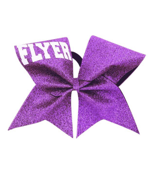 Glitter Cheer Bow FLYER - glitter print