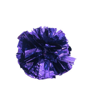 Mini pompom keychain