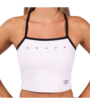 Tílko Nfinity Five Star Tank, bílá
